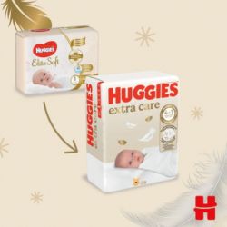 ϳ Huggies Extra Care  1 (2-5 ) 22  (5029053583235) -  3