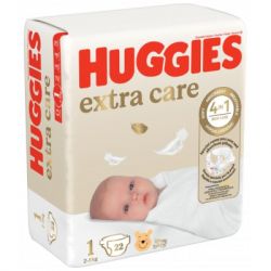 ϳ Huggies Extra Care  1 (2-5 ) 22  (5029053583235)