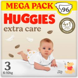 ϳ Huggies Extra Care Size  3 (6-10 ) 96  (5029053577944)