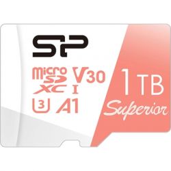  ' Silicon Power 1 TB microSDXC U3 A1 V30 4K UHD Superior 100R/80W + adapter (SP001TBSTXDV3V20SP) -  2