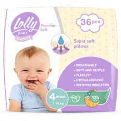 ϳ������ Lolly Premium Soft 4 (7-18 ��) 36 �� (4820174981044)