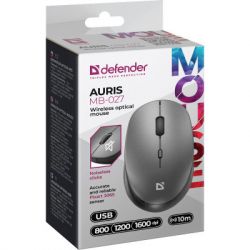 ����� Defender Auris MB-027 Silent Wireless Grey (52029) - �������� 5