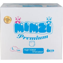 Підгузки Mimzi L 9-14 кг 48 шт. х 3 пачки (MPL3) (4820209800302) - Картинка 6