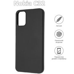 Чохол до мобільного телефона BeCover Nokia C32 Black (709622) - Картинка 4