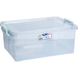 Харчовий контейнер Irak Plastik Hide прямокутний 10 л прозорий (4653) - Картинка 2