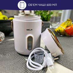 Ланч-бокс Neor для підігріву та приготування їжі 0,6 л (HEAT 06L50 WT) - Картинка 4
