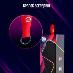 Килимок для миші Килимок для мишки Lorgar Steller 919 RGB USB Black (LRG-GMP919) - Картинка 11