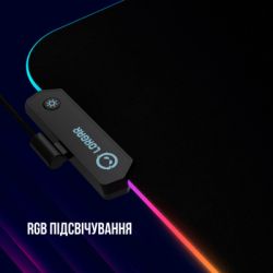 Килимок для миші Килимок для мишки Lorgar Steller 919 RGB USB Black (LRG-GMP919) - Картинка 8