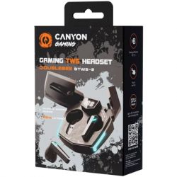 Навушники Canyon Doublebee GTWS-2 Gaming Black (CND-GTWS2B) - Картинка 6