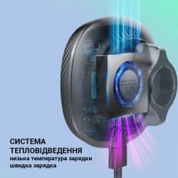 Универсальный автодержатель Grand-X MT-15W MagSafe с зарядкой 15W (крепление на дефлектор) (MT-15W) - Картинка 8