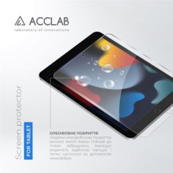   ACCLAB Full Glue Apple iPad 10.2/9th 2021 10.2" (1283126575631) -  3