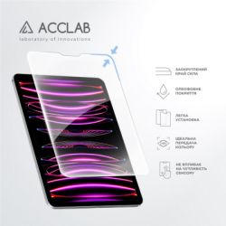   ACCLAB Full Glue Apple iPad Pro 12.9 2022/2021/2020/2018 (1283126575198) -  4