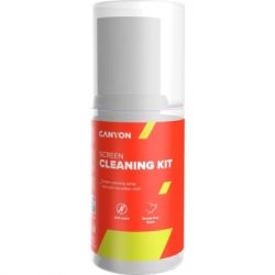    Canyon Screen Cleaning Spray 200ml + 18x18cm microfiber (Kit) Blister (CNE-CCL31-H) -  1