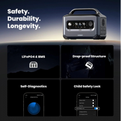 Зарядна станція Ugreen PowerRoam 600 (GS600) - Картинка 10