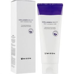 Пенка для умывания Mizon Collagen Milky Deep Cleansing Foam 150 мл (8809541199851) - Картинка 2
