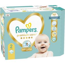 ϳ Pampers Premium Care  2 (4-8 ) 136  (8006540855812) -  3