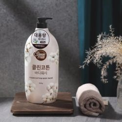 Гель для душу KeraSys Shower Mate Clean Cotton 1200 мл (8801046307458) - Картинка 4