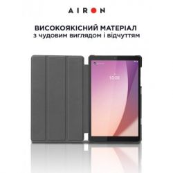    AirOn Premium Lenovo Tab M8 4th Gen (TB-300FU) + protective film black (4822352781092) -  10