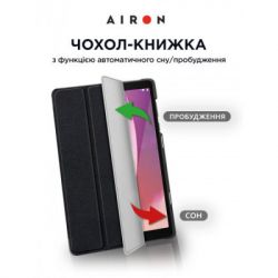    AirOn Premium Lenovo Tab M8 4th Gen (TB-300FU) + protective film black (4822352781092) -  3
