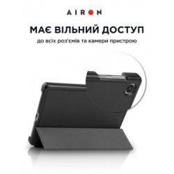    AirOn Premium Lenovo Tab M8 4th Gen (TB-300FU) + protective film black (4822352781092) -  4