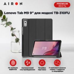    AirOn Premium Lenovo Tab M9 9" (TB-310FU) + protective film black (4822352781091) -  12