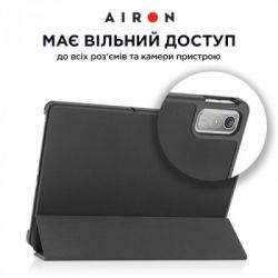    AirOn Premium Lenovo Tab P11 2nd Gen 11.5" + protective film black (4822352781093) -  4