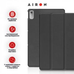   AirOn Premium Lenovo Tab P11 2nd Gen 11.5" + protective film black (4822352781093) -  5