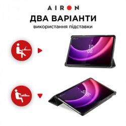    AirOn Premium Lenovo Tab P11 2nd Gen 11.5" + protective film black (4822352781093) -  7