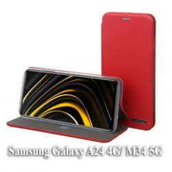     BeCover Exclusive Samsung A24 4G SM-A245/M34 5G SM-M346 Burgundy Red (709785)