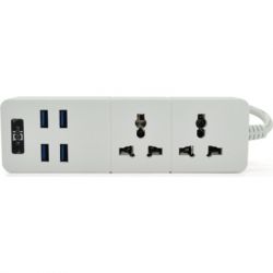    Voltronic T-07, 2, 4*USB White (-07-White) -  1