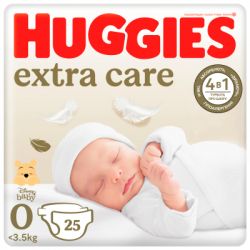 ϳ Huggies Extra Care 0 (< 3,5 ) 25 (5029053548647)