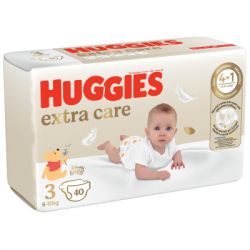  Huggies Extra Care Size 3 (6-10 ) 40  (5029053574400) -  2