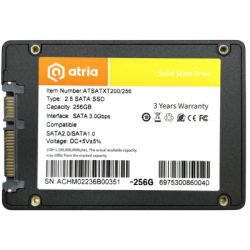 SSD  ATRIA XT200 256GB 2.5" (ATSATXT200/256) -  2