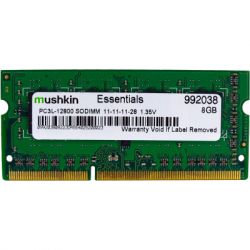     SoDIMM DDR3L 8GB 1600 MHz Essentials Mushkin (992038)