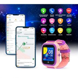 Смарт-годинник GARMIX PointPRO-200 4G/GPS/WIFI/VIDEO CALL PINK (GMXPP200-P) - Картинка 3