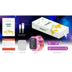 Смарт-годинник GARMIX PointPRO-200 4G/GPS/WIFI/VIDEO CALL PINK (GMXPP200-P) - Картинка 4