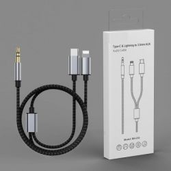 ������ �������������� MH-232 AUX 3.5mm - USB Type-C - Lightning XoKo (XK-MH-232) - �������� 3