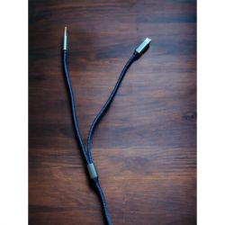 ������ �������������� AUX MH-270 jack - jack 3.5mm-Type-C 1.2m blue XoKo (XK-MH-270) - �������� 4