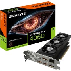  GIGABYTE GeForce RTX4060 8Gb OC Low Profile (GV-N4060OC-8GL) -  1