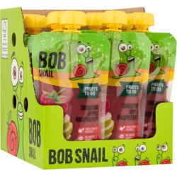 Детское пюре Bob Snail Улитка Боб Смузи Яблоко-Малина 200 г (4820219347026) - Картинка 2