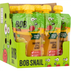 Детское пюре Bob Snail Улитка Боб Смузи Яблоко-Манго 200 г (4820219347033) - Картинка 2