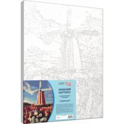 Картина по номерам Rosa Start Старая мельница 35х45 см (4823098512653) - Картинка 2