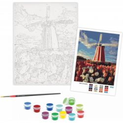 Картина по номерам Rosa Start Старая мельница 35х45 см (4823098512653) - Картинка 3