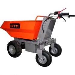 Тележка грузовая GTM самоходный на колесах (дампер) 500кг/акк. 32Ah (E50M/32A) - Картинка 3