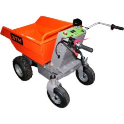 Тележка грузовая GTM самоходный на колесах (дампер) 500кг/акк. 32Ah (E50M/32A) - Картинка 4