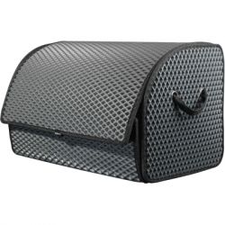 Сумка-органайзер EVAtech M-PRO 32x50x30 см. Ромб сірий з чорним кантом (BS13642OM3RGB) - Картинка 5