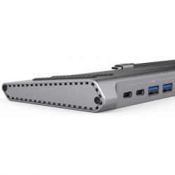 - XoKo 14-in-1 Dock USB-C (HDMI/VGA/USB3.0/.../USB-C PD/RJ45/..) (XK-AC1400-SL) -  5