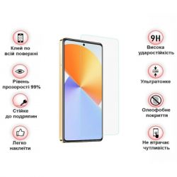   BeCover Infinix Note 30 NFC (X6833B) 3D Crystal Clear Glass (709727) -  4