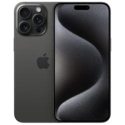   Apple iPhone 15 Pro 128GB Black Titanium (MTUV3)