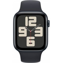 - Apple Watch SE 2023 GPS 44mm Midnight Aluminium Case with Midnight Sport Band - M/L (MRE93QP/A) -  2